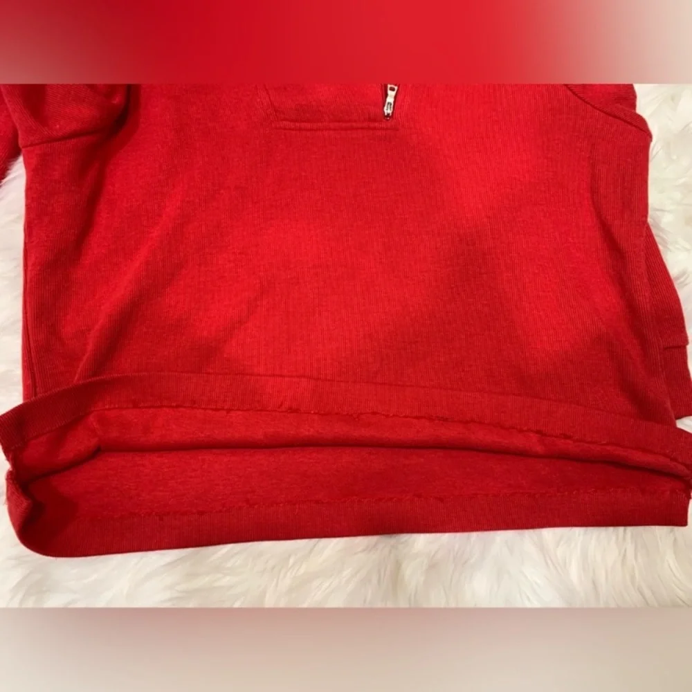 Croft & Barrow Red Pullover Sweater